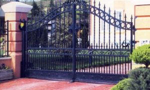 Portail en fer