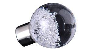 Bouton de meuble contenant des bulles