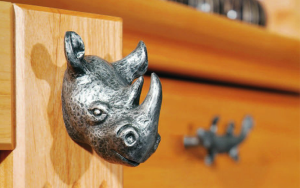 bouton forme de rhinoceros