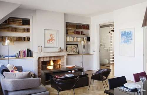 Cheminée en appartement